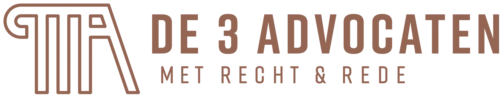 VOF DE 3 ADVOCATEN MET RECHET & REDE